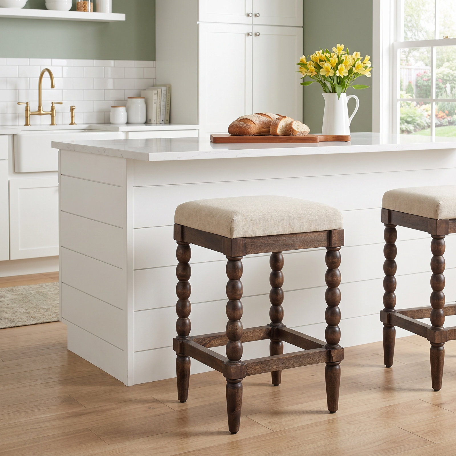 Whitmore 26" Upholstered Counter Stool