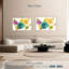 Trio moderne de fleurs Harnek II-107692285