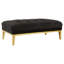 Briarcliff 123cm Wide Tufted Rectangle Solid Colour Cocktail Ottoman