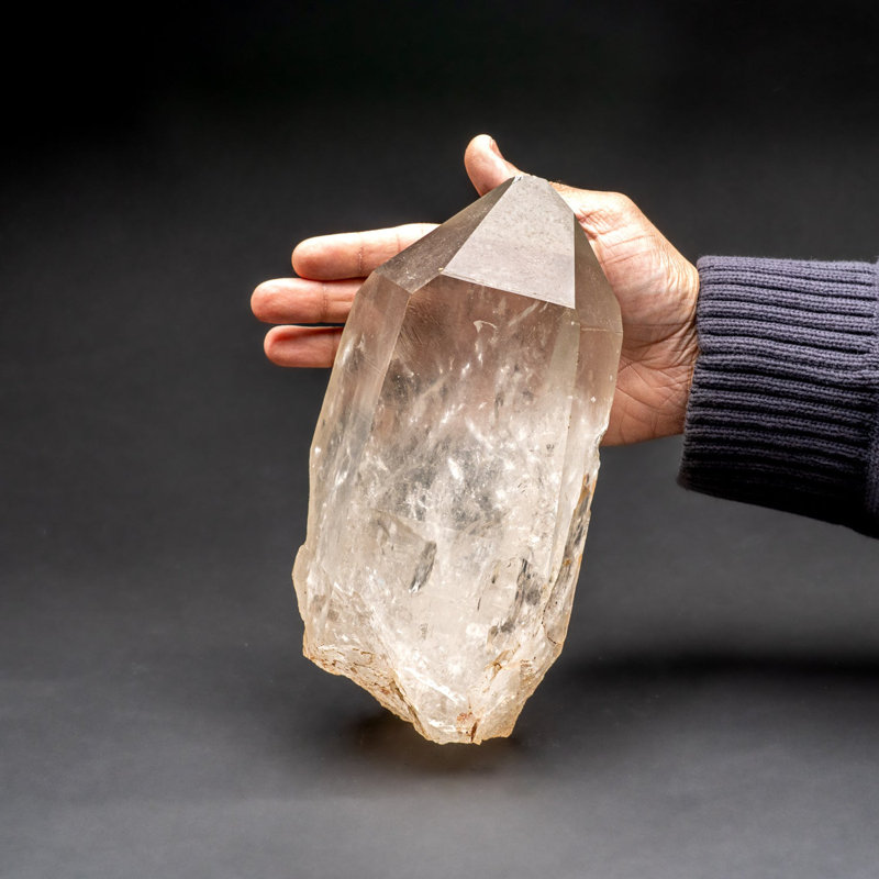Genuine Clear Quartz Crystal Cluster From Brazil (6.5 Lbs)
