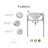 Copeland 30'' Single Bathroom Vanity with Carrara Marble Top-256486918-255426940
