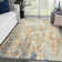 Tapis bleu / crème Kingsbury
