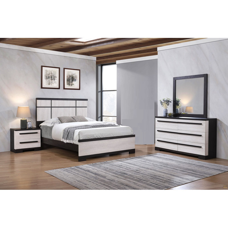 Grand lit à panneau 1Pc