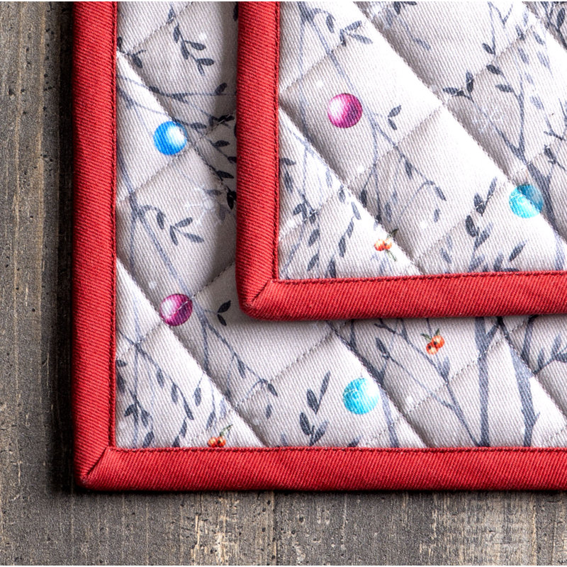 Maison D' Hermine Fairy Cotton Potholder Set