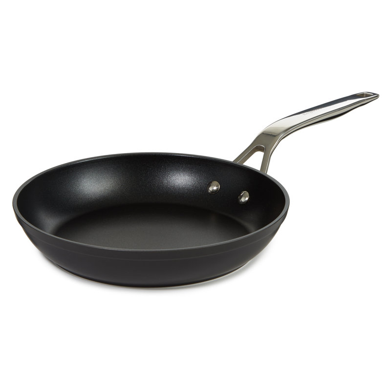 Poêle à frire anodisée dure antiadhésive BergHOFF Essentials, noir, 10"