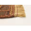 Tapis brun en laine fabriqué à la main kilim Funderburg