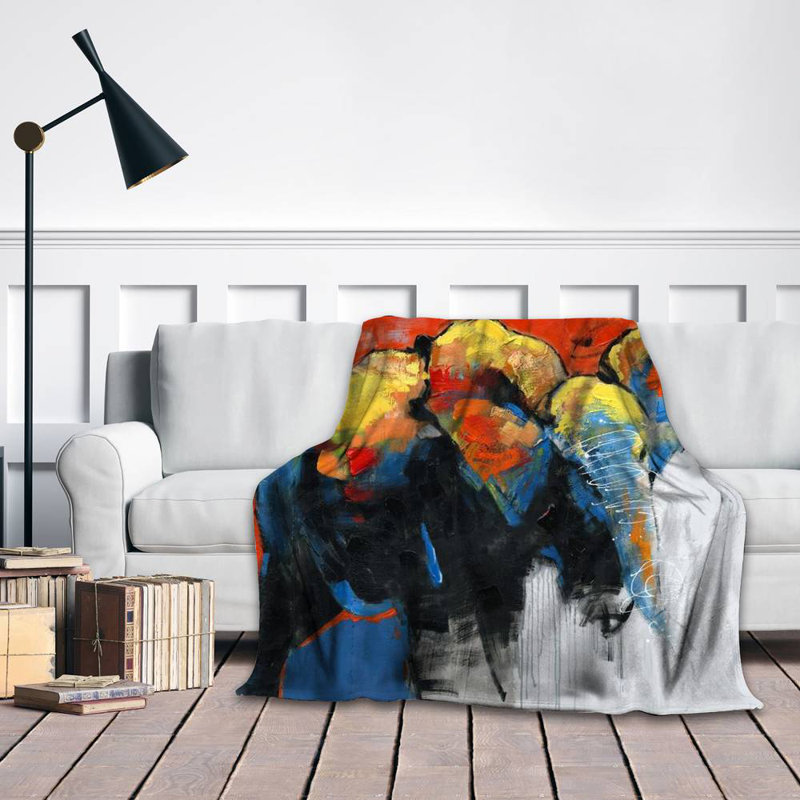 Hand Woven Throw Blanket