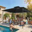 Outsunny 3 x 3 m Gazebo Garden Gazebo w/ 2-Tier Roof, Metal Frame-125043951