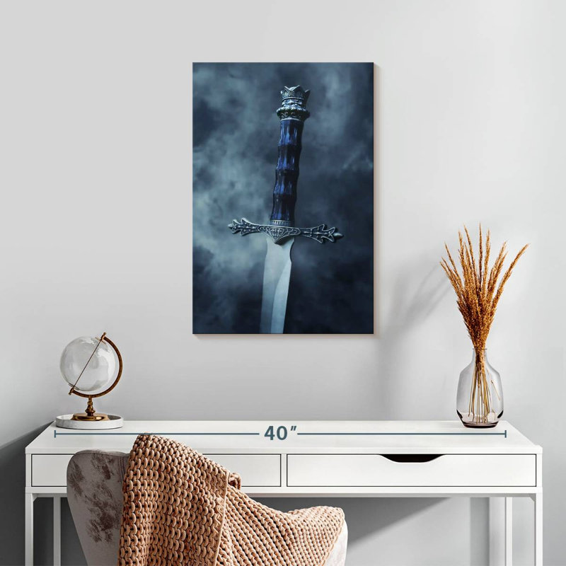 Mait Magical Gothic Sword, 24" H x 16" W