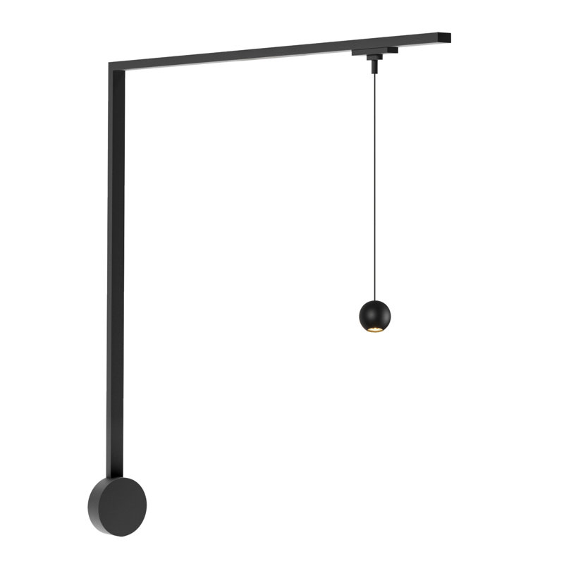 Faria 3-in Gold dimmable LED Trilo Wall Kit, Matte Black