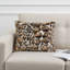 Coussin imprimé animal en fausse fourrure Tiger-1397844314