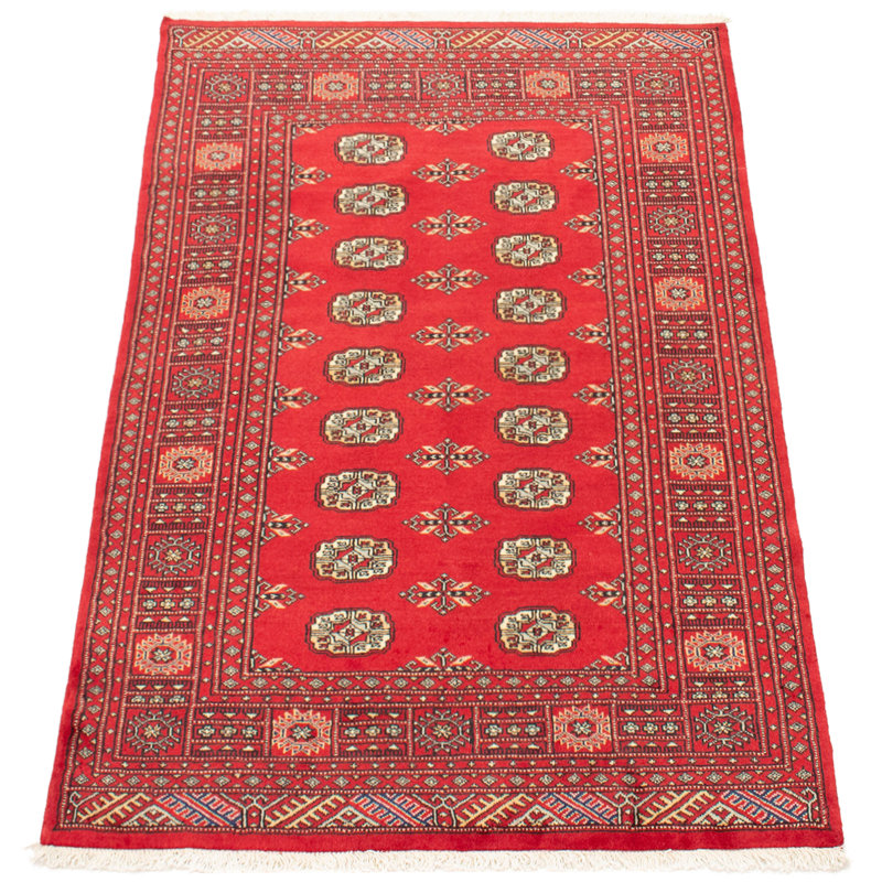Yaak One-of-a-Kind 4'1" X 6'1" New Age Wool Area Rug in Red