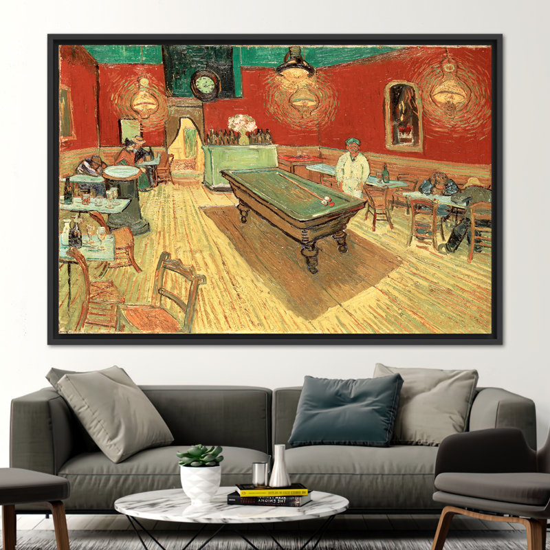 Print on Canvas, Black Floater Framed, 40 cm H x 60 cm W