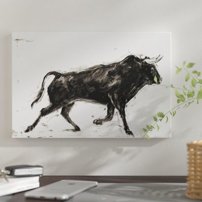 « toro ii », reproduction sur toile tendue