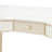 La Marisia Vanity & Mirror Set - Creamy Pearl