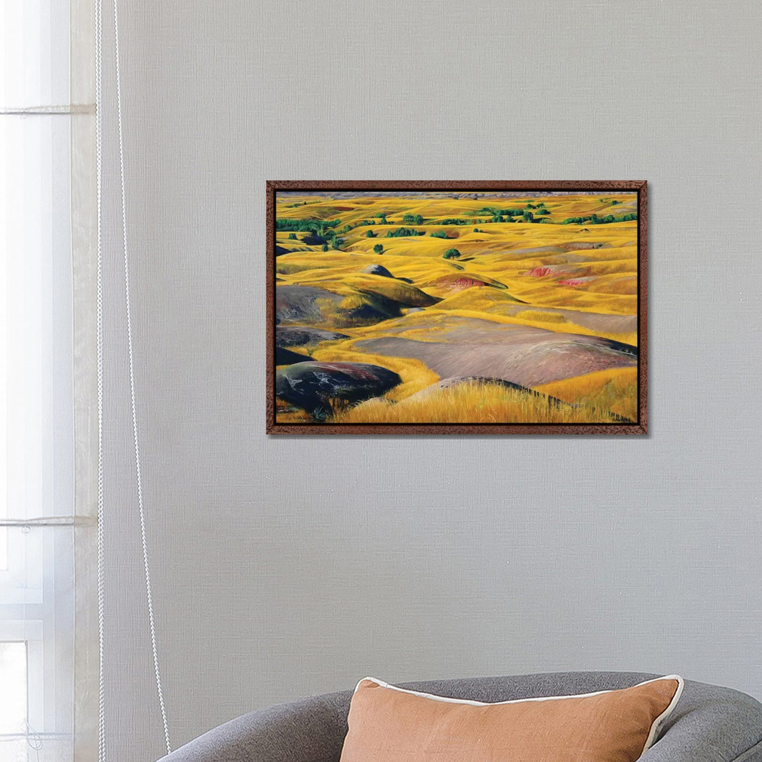 Badlands Prairie von Nick Savides - Gallery-Wrapped Canvas Giclée on Canvas