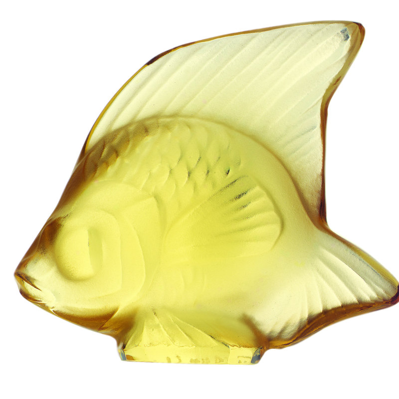 Fish Figurine, Yellow Gold