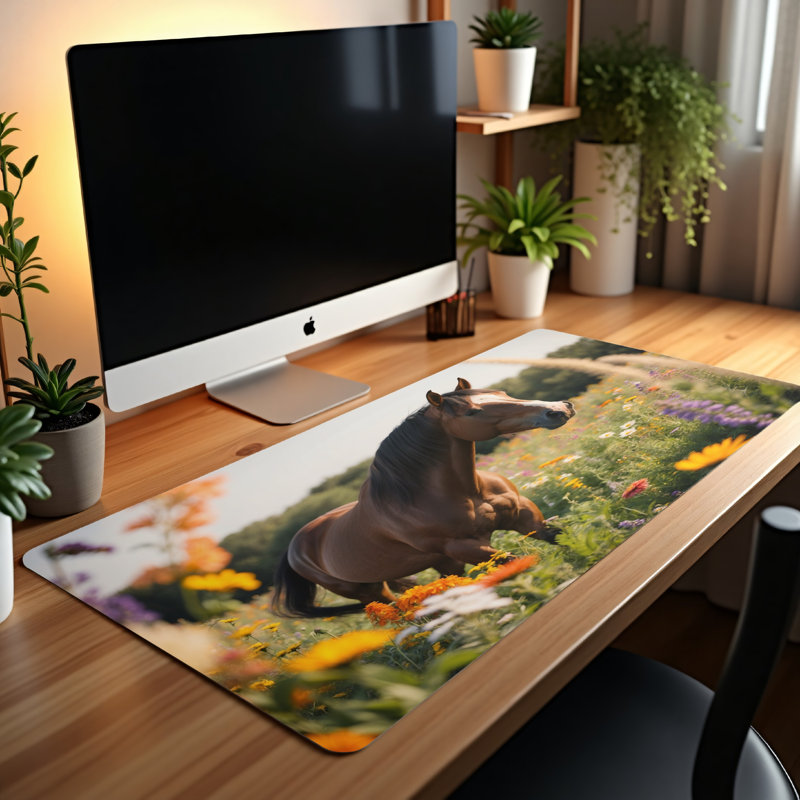 Polyester Desk Pad, 23.6x13.8