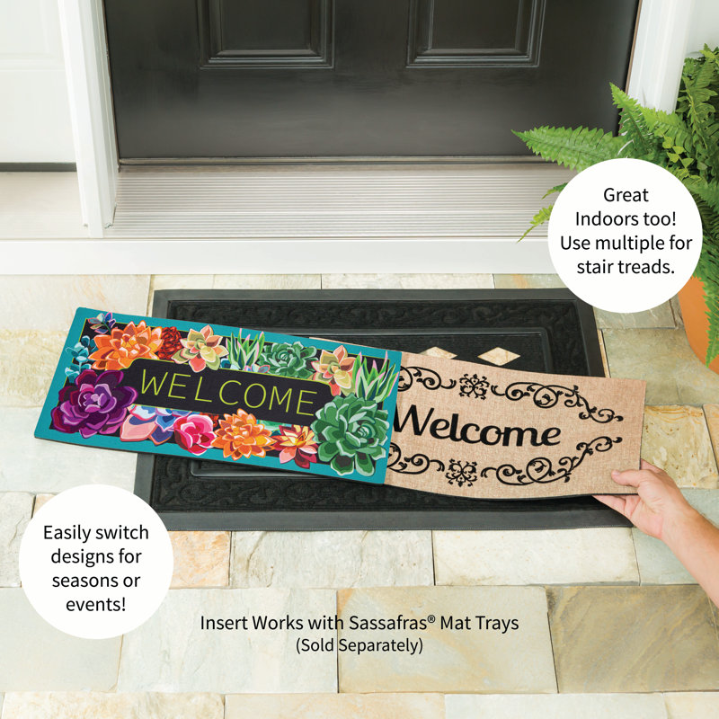 Summer Succulent Sassafras Switch Mat