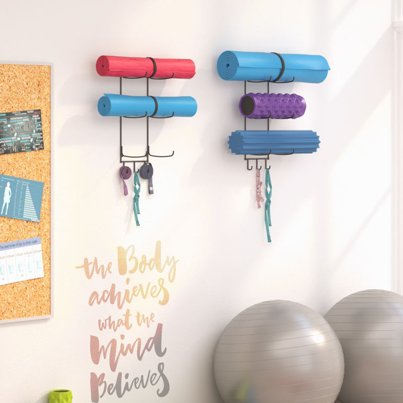 Ixelles Steel Multi-Use Sports Rack, Black