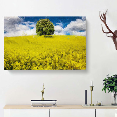 Chestnut Tree In Spring - Wrapped Canvas