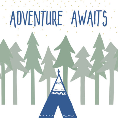 Adventure Trees - Wrapped Canvas Print