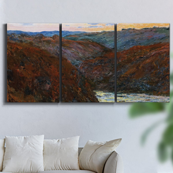 WexfordHome 45206 Framed On Canvas 3 Pieces Print - Wayfair Canada