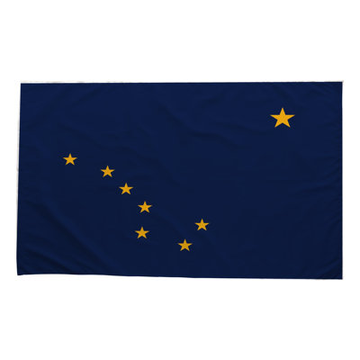 Drapeau de l'Alaska - drapeau extérieur