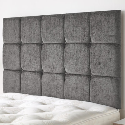 Ledbury Upholstered Velvet Panel Headboard