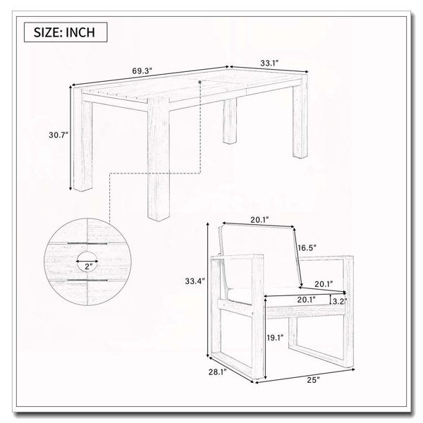 Dimensions du produit