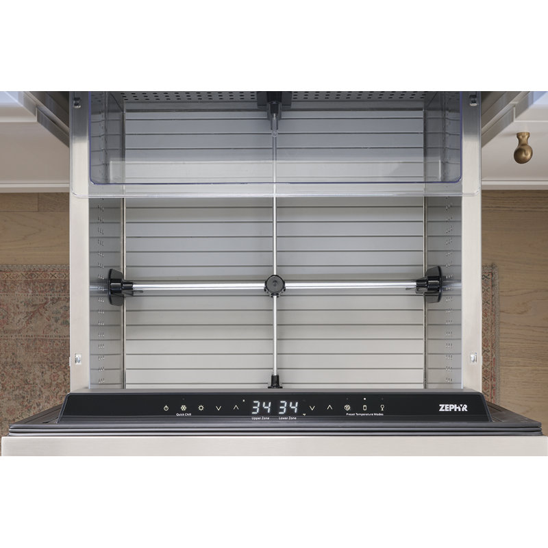 Zephyr Presrv 24" Built-In Dual Zone Panel Ready Refrigerator Drawers