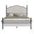 Lark Manor Upholstered Bed Frame With 51.2" Tall Headboard, Metal Four Poster/LED/Easy Assembly-1656698084-1657151438