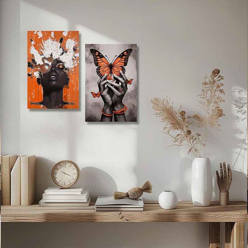 2 Piece Wrapped Canvas Set