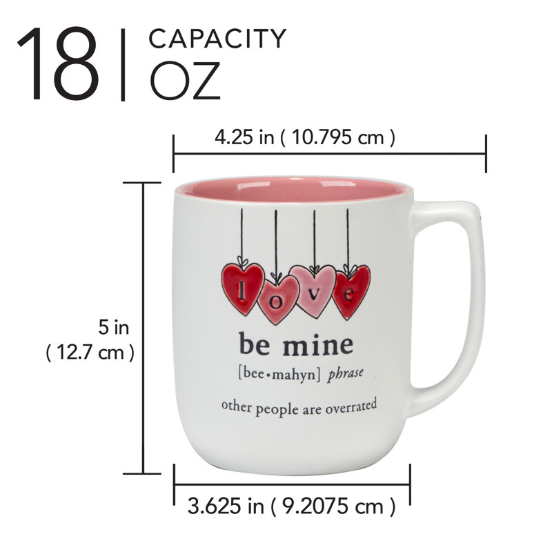 Ensemble de 4 tasses pour la Saint-Valentin