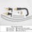 Widespread 2-handle Bathroom Faucet with Drain Assembly-70930452