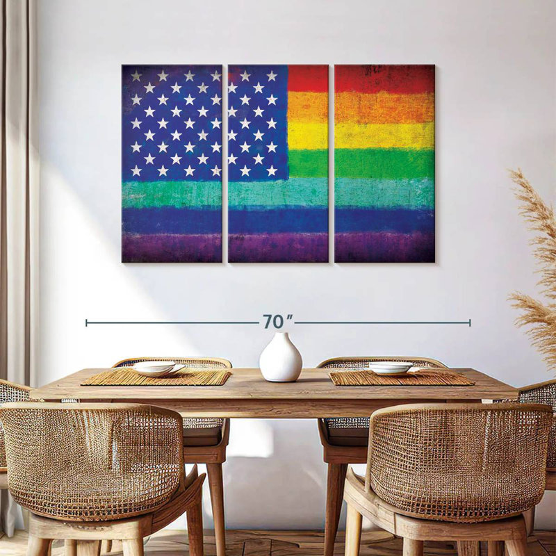 Borges American Pride Flag, 36" H x 57" W