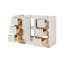 Base de meuble-lavabo simple 48 po Milan en blanc chaud-115860332