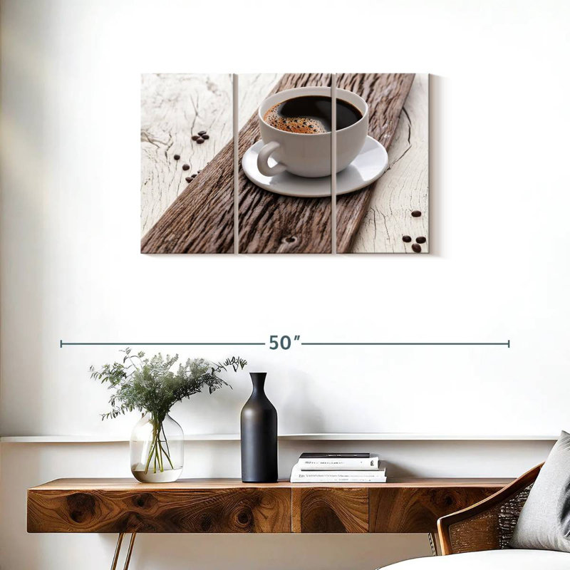 Yarlin Fresh Coffee In Cup, 20" H x 33" W