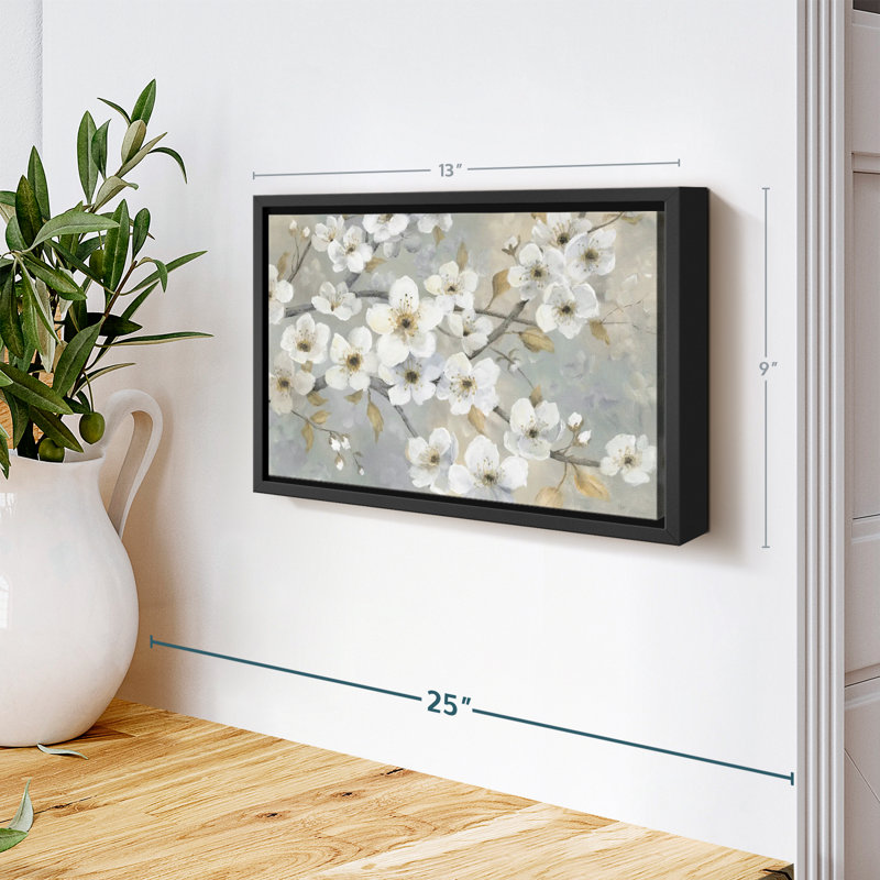 «Golden Garden», impression florale et botanique, H 9 po x l 13 po