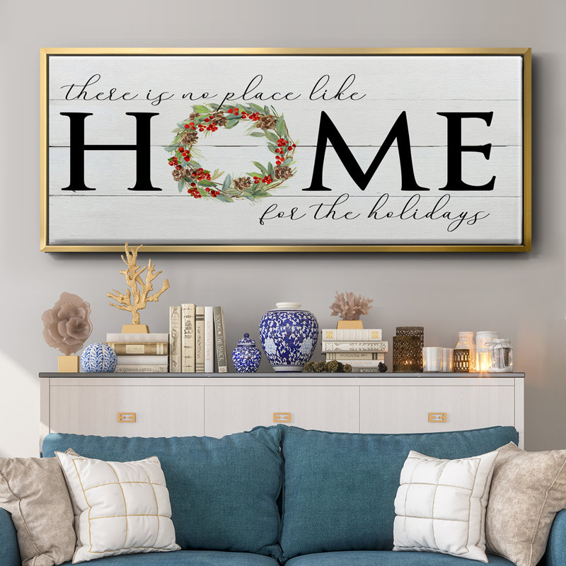 Home for the Holiday - Toile encadrée