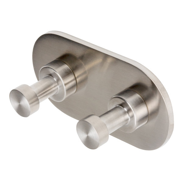 Nemox Wall Mounted Double Robe Hook, Chrome