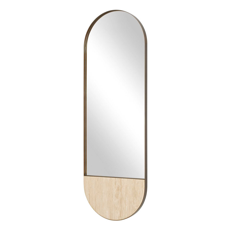 Uttermost Russo Travertine Tall Oval Mirror