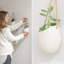 Pots de plantes suspendus en céramique 3 pièces-245788182