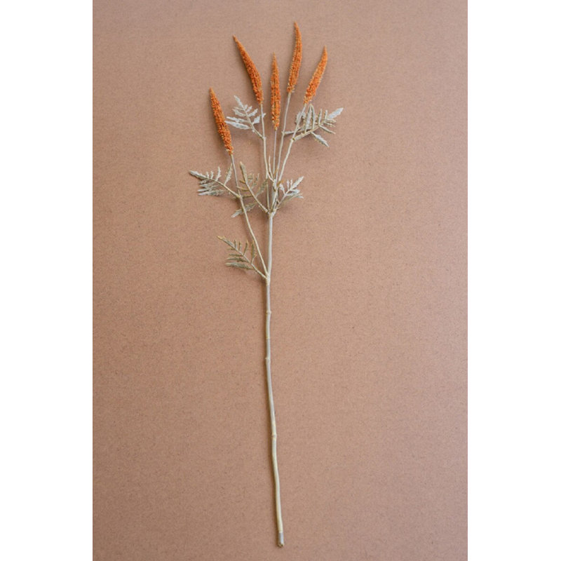  Vaporisateur de fleur de blé artificiel L 32 po - orange automne, ensemble de 6