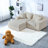 Cozy Modular Sofas, Foam And Spring Build, Modern L-shape For Small Spaces