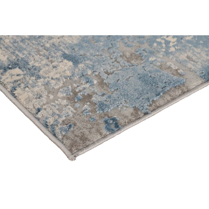 Galvan Abstract Hand Woven Area Rug Set, Rectangle 160cm x 230cm