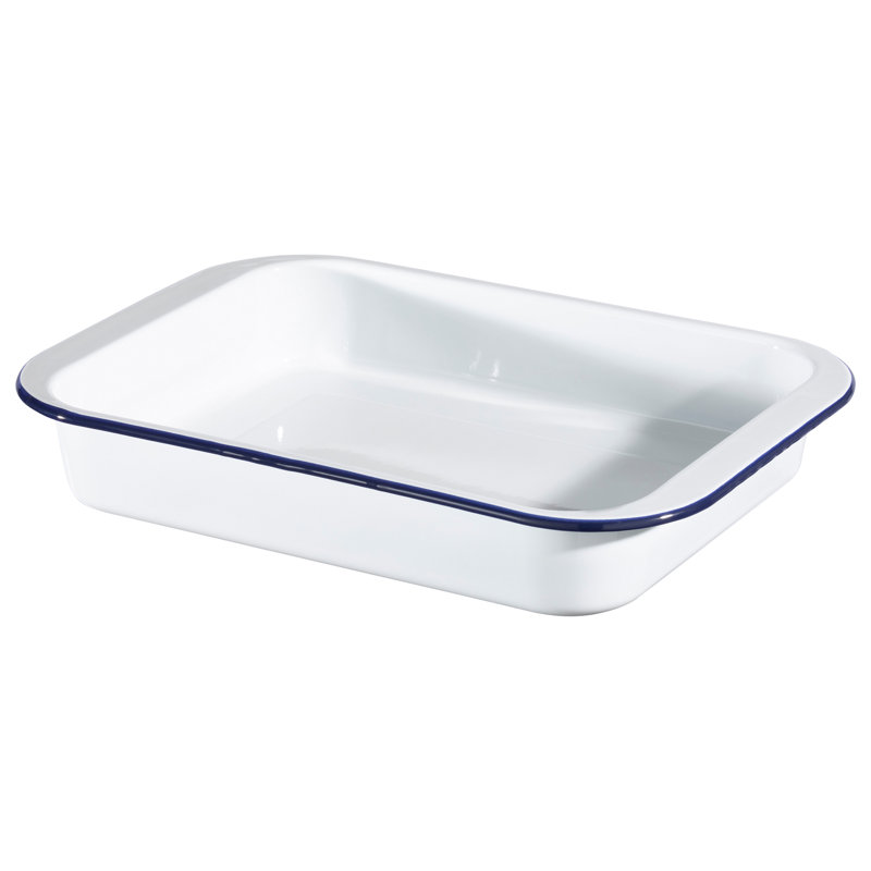 Hairy Bikers Rectangle Steel Baker Bakeware, 5.5cm H x 35cm L x 24.7cm W