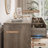 9 Drawer Wide Modern Chest Of Drawers With X-Shaped Sturdy Base-507584488