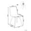 Set of 2 Dining Chairs CARVER Fabric-999708158