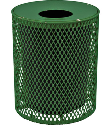 Poubelle 32 gallons étendue à réceptacles